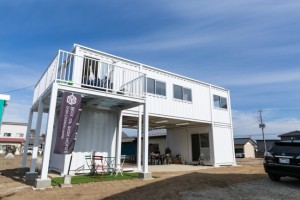 2階建てコンテナハウス住宅