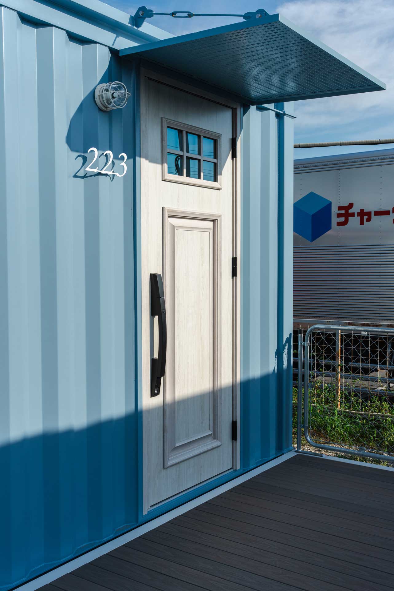 完全新仕様。「西海岸風」新展示場 | コンテナハウスは建築確認対応